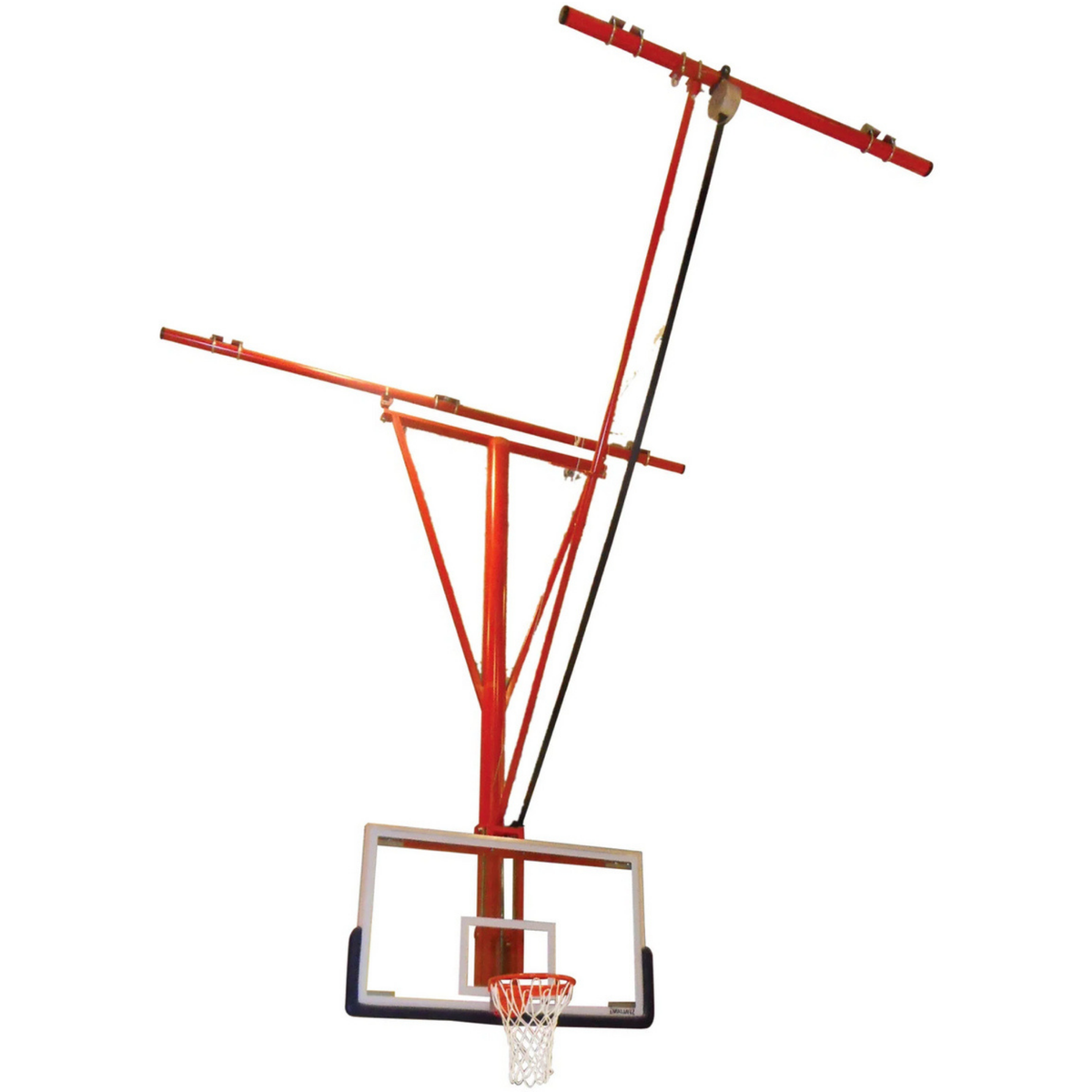Spalding Basketball Backstops All-Purpose Ceiling Mast — Designed for basketball programs