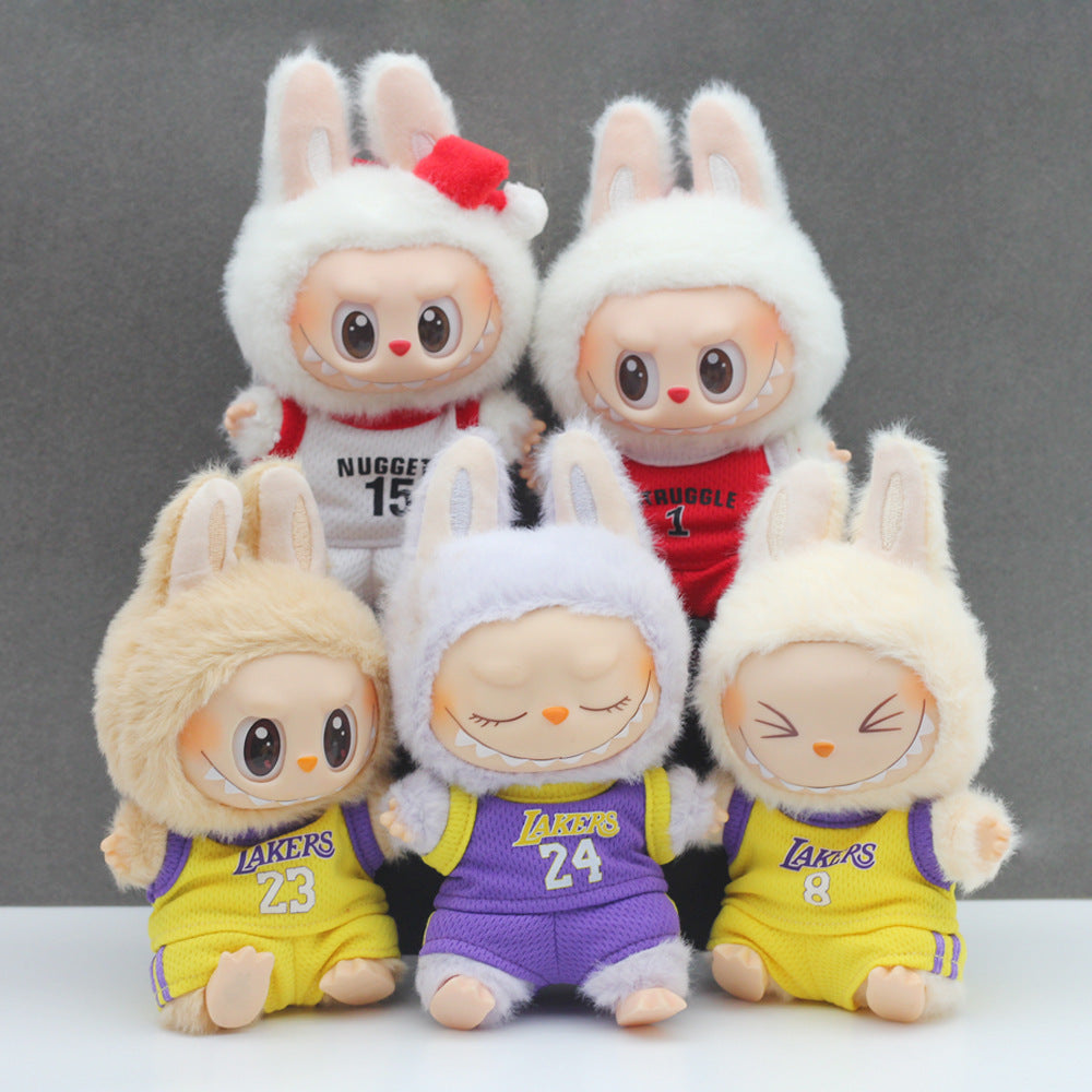 17cm Mini Labubu Doll'S Clothes Outfit Accessories For Basketball Playe Clothing Labubu Idol V2 Idol Athlete Clothing Gift — Authorized partnerships you can trust