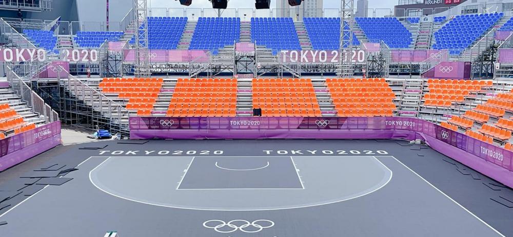 Rental Enlio Official FIBA 3x3 Basketball Court — ISO 14001 environmental certification
