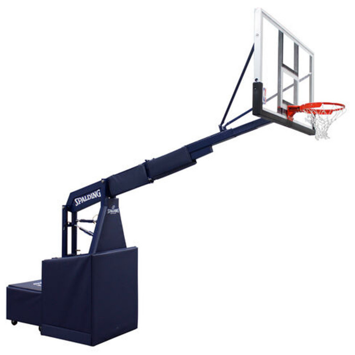 Spalding 8' Tournament Portable 72" Acrylic Backstop — Designed for basketball programs