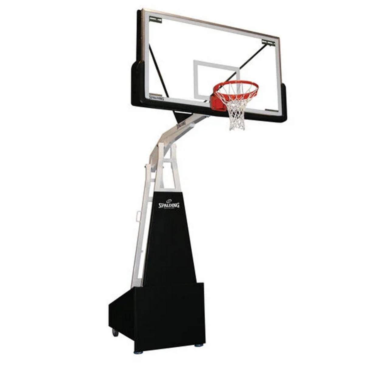 Spalding 2500 72" Glass Portable Basketball Hoop — Designed for basketball programs