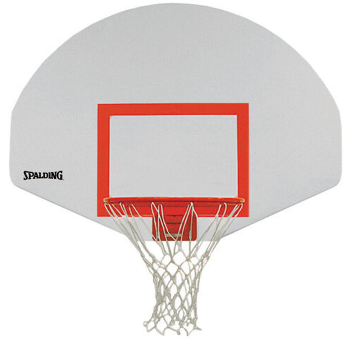 Spalding 54" Steel Front Mount Fan Basketball Backboard