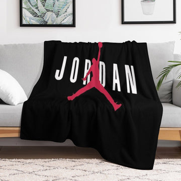 Jordan Basketball Throw Blanket