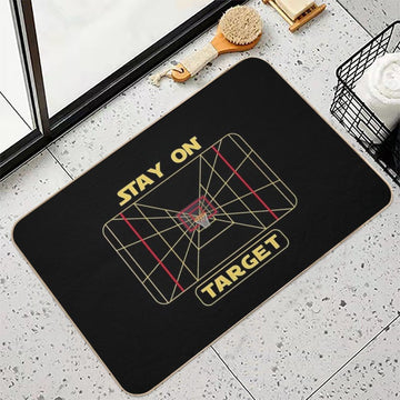 Stay on Target - Basketball Hoop Bath Mat