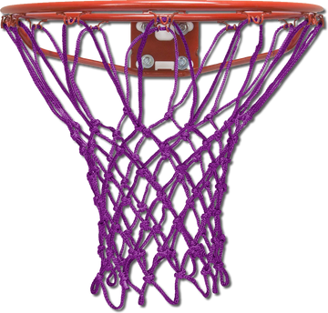 Purple Basketball Rim Net