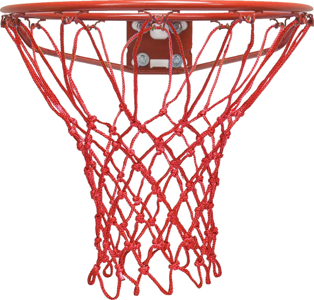 Krazy Netz Heavy Duty Red Basketball Rim Net — Designed for basketball programs