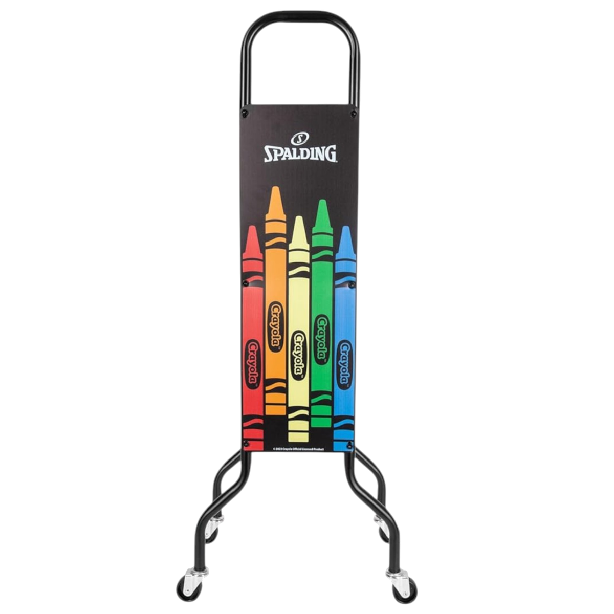 Spalding Basketball Crayola 3 Ball Cart — Designed for basketball programs
