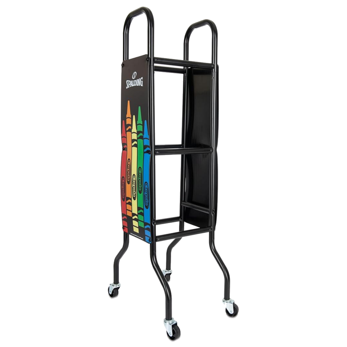 Spalding Basketball Crayola 3 Ball Cart — Made-to-order in California