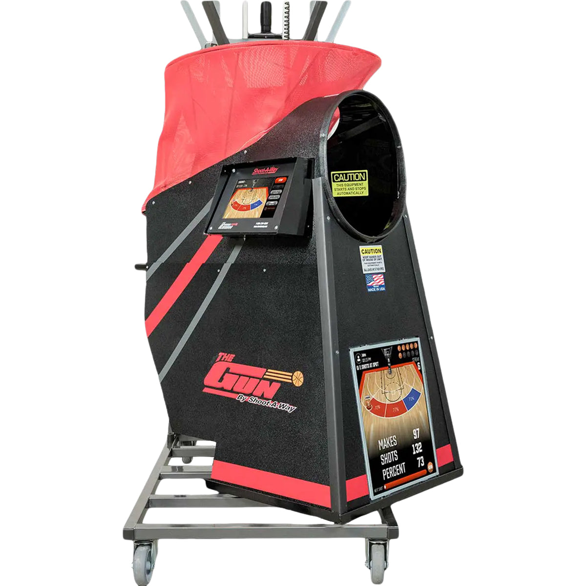 Custom Basketball Shooting Machine The Gun 12K — Pairs with the rest of your training stack