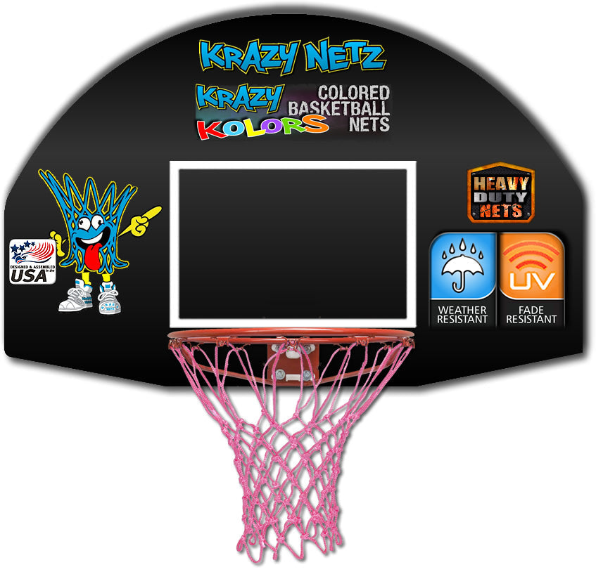 Krazy Netz Heavy Duty Pink Basketball Rim Net — Authorized partnerships you can trust