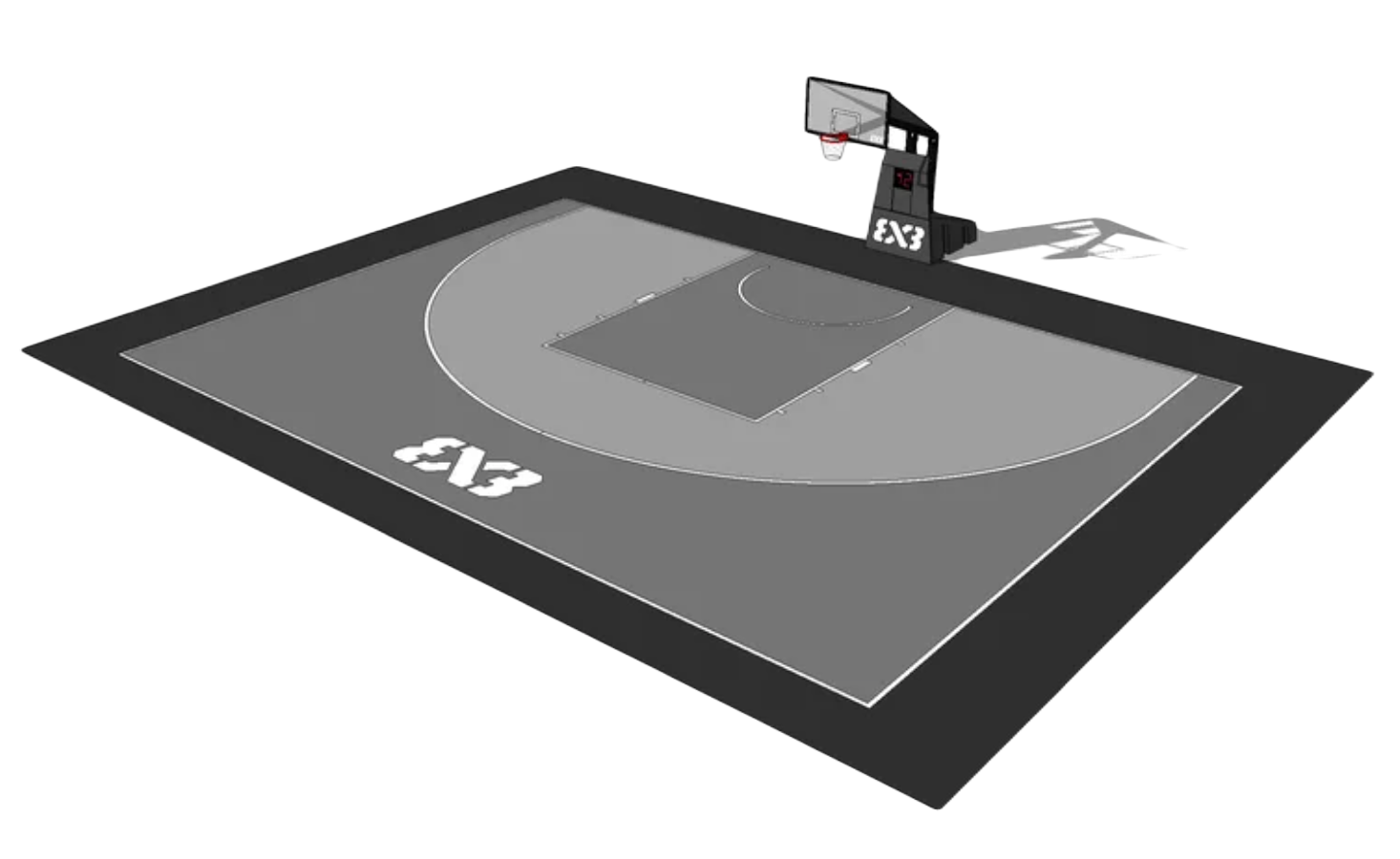 Rental Enlio Official FIBA 3x3 Basketball Court