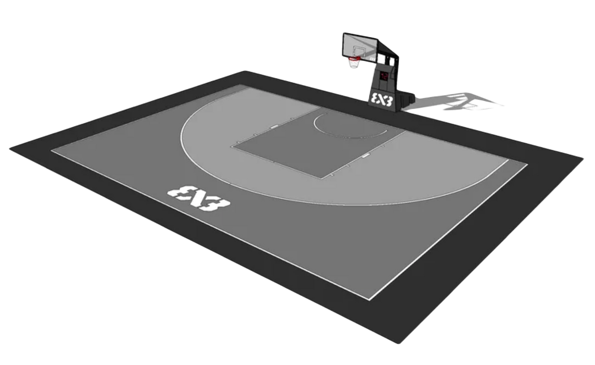 Rental Enlio Official FIBA 3x3 Basketball Court — FIBA-certified Olympic-grade surface