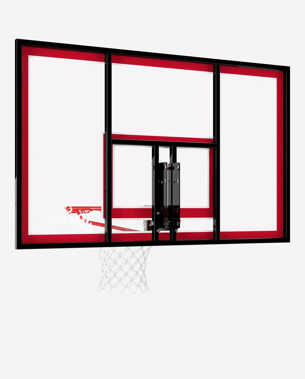 Spalding Shatter-proof Polycarbonate Basketball Backboard & Rim Combo — Authorized partnerships you can trust
