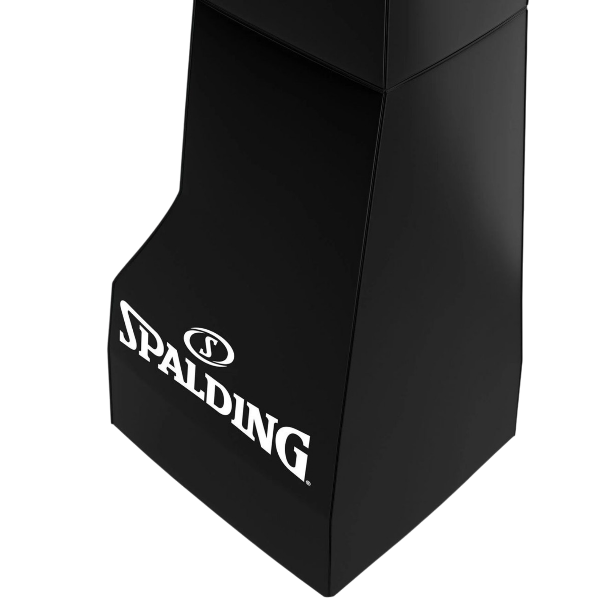 Spalding Arena Renegade In-Ground Basketball Hoop base with Spalding logo.