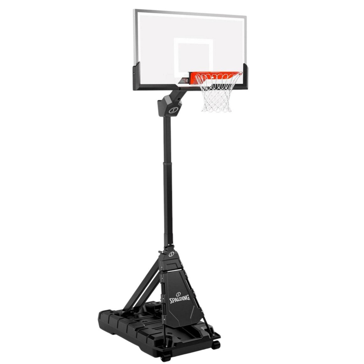 Spalding Momentous EZ Assembly 54" Arena View Portable Basketball Hoop — Designed for basketball programs