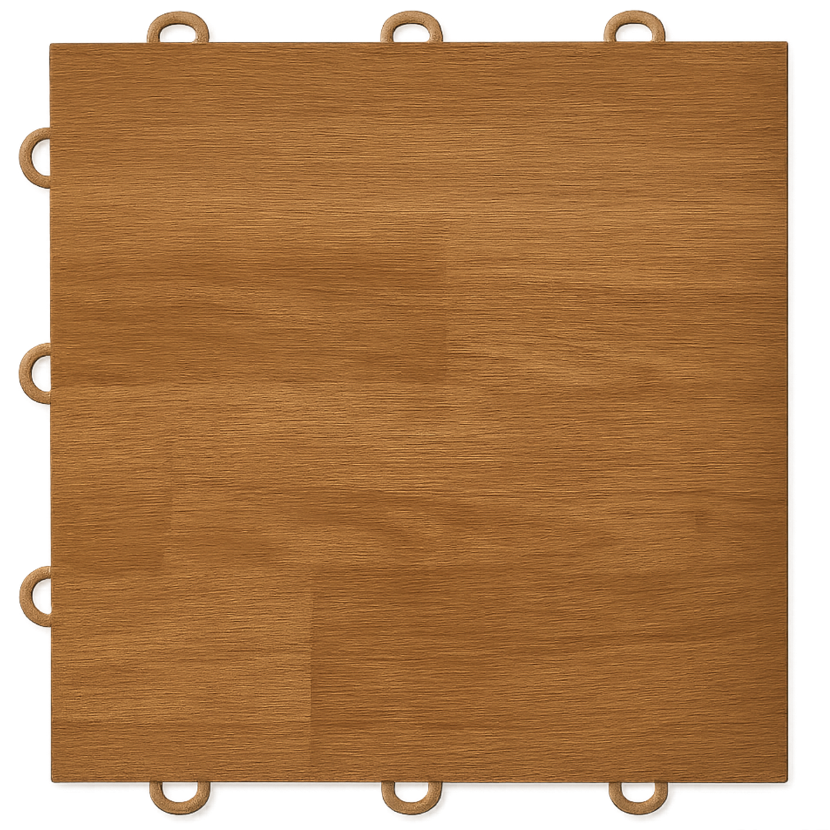 Portable Enlio FIBA-Approved Wood Pattern Basketball Court Tiles – 30' x 30' – Multi-Sport — Delivered Duty Paid, installed in one day