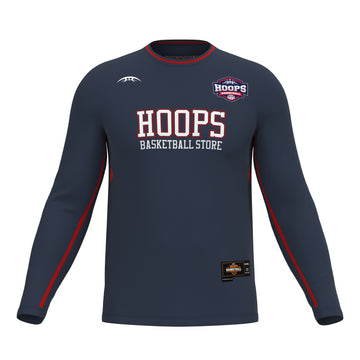 Custom Digital Print Basketball Warm-Up Shirt - 1016
