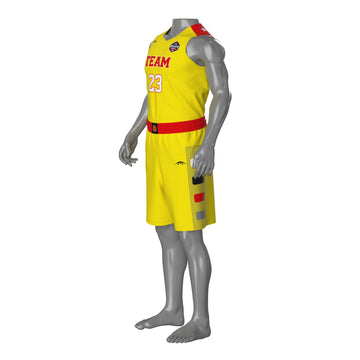 Custom All-Star Basketball Uniform - 151 Orange