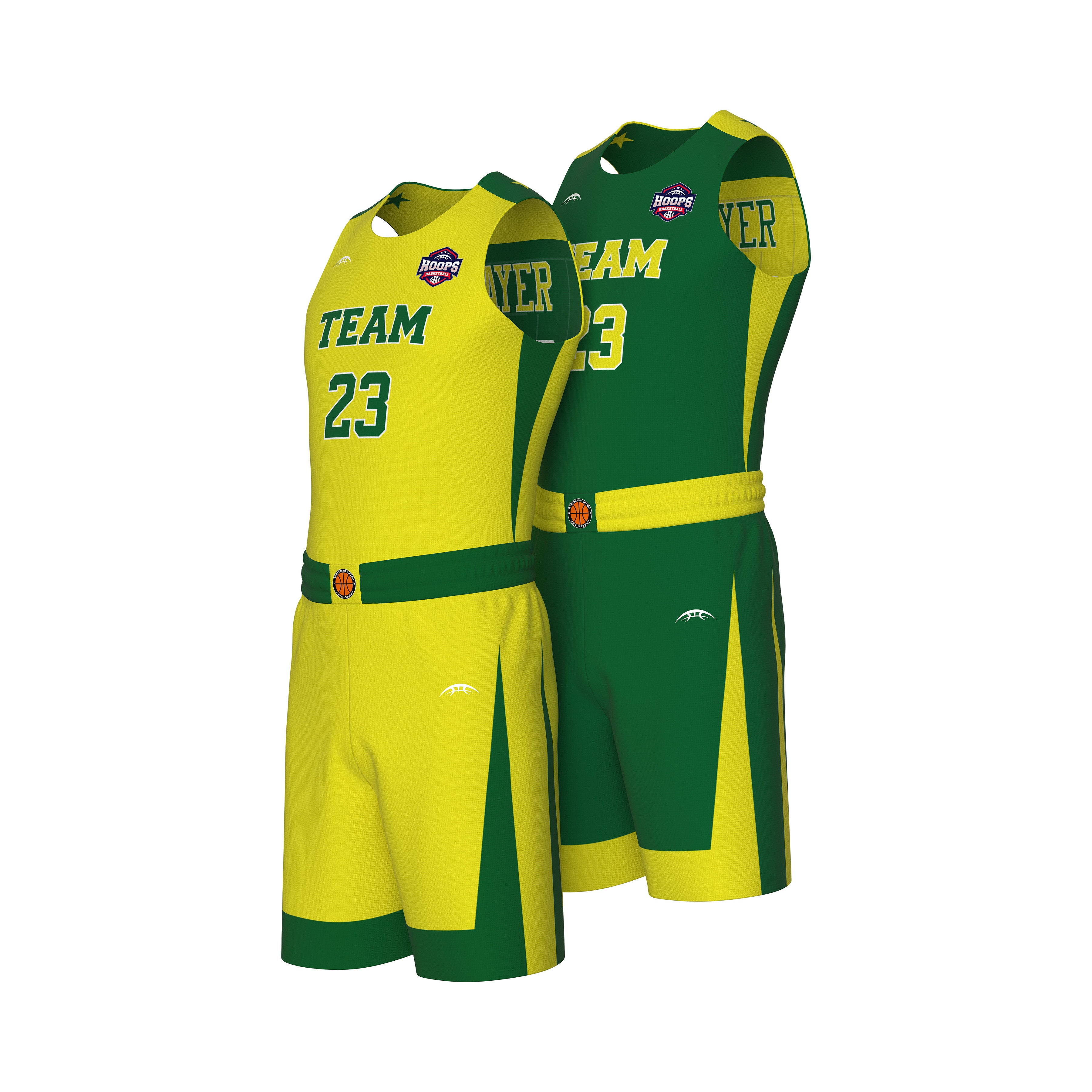 Custom AllStar Reversible Basketball Uniform 169 Ingram
