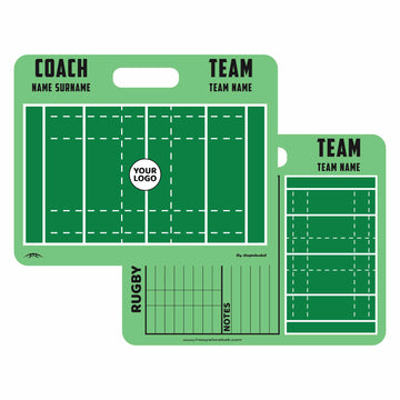 Custom Rugby Coaching Board 15.7'' x 12.6'' / 40 cm x 32 cm