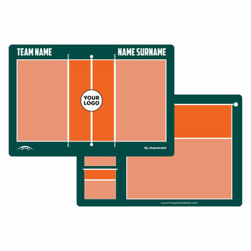Custom Volleyball Magnetic Coaching Board 15.7'' x 10.6'' / 40 x 27 cm