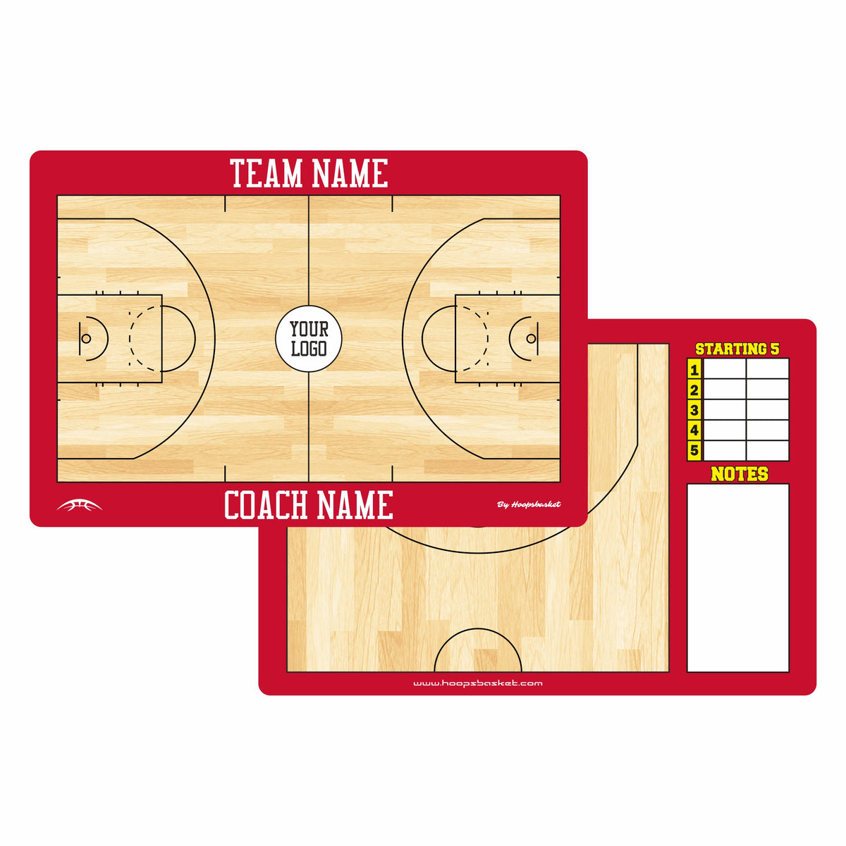 Custom WNBA Basketball Coaching Board 15.7 x 10.6 in (Classic) — wnba coaching board