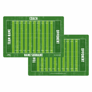 Custom Football Coaching Board 15.7'' x 10.6'' / 40 x 27 cm