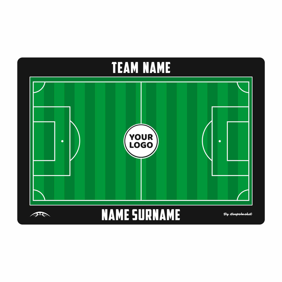 Custom Soccer / Football Magnetic Coaching Board 15.7'' x 10.6'' / 40 x 27 cm — Customized for your team identity
