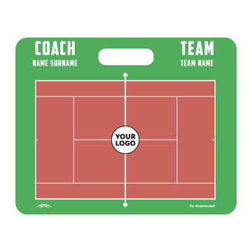 Custom Tennis Coaching Board 15.7'' x 12.6'' / 40 cm x 32 cm