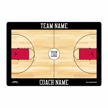 High School Custom Classic Coaching Board 15.7 x 10.6 full set view