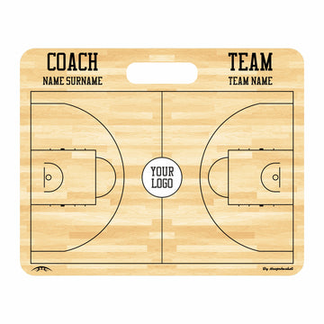 FIBA Custom American Style Coaching Board 15.7'' x 12.6'' / 40 cm x 32 cm