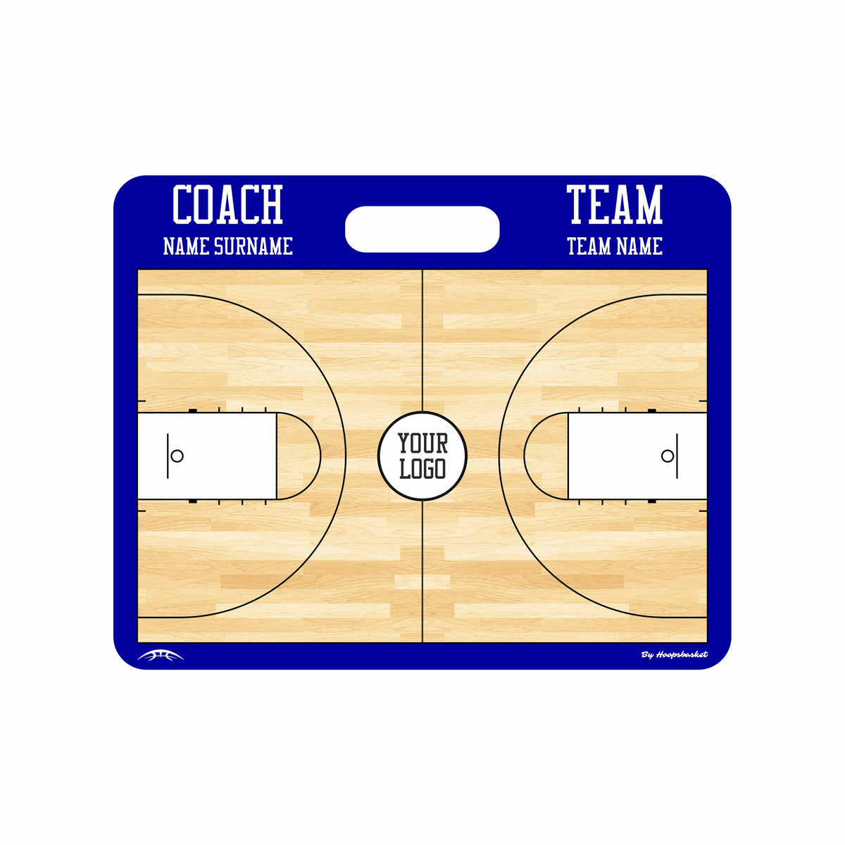 Custom Men's NCAA Basketball Coaching Board 11.4 x 9.4 in (Magnetic) — Customized for your team identity