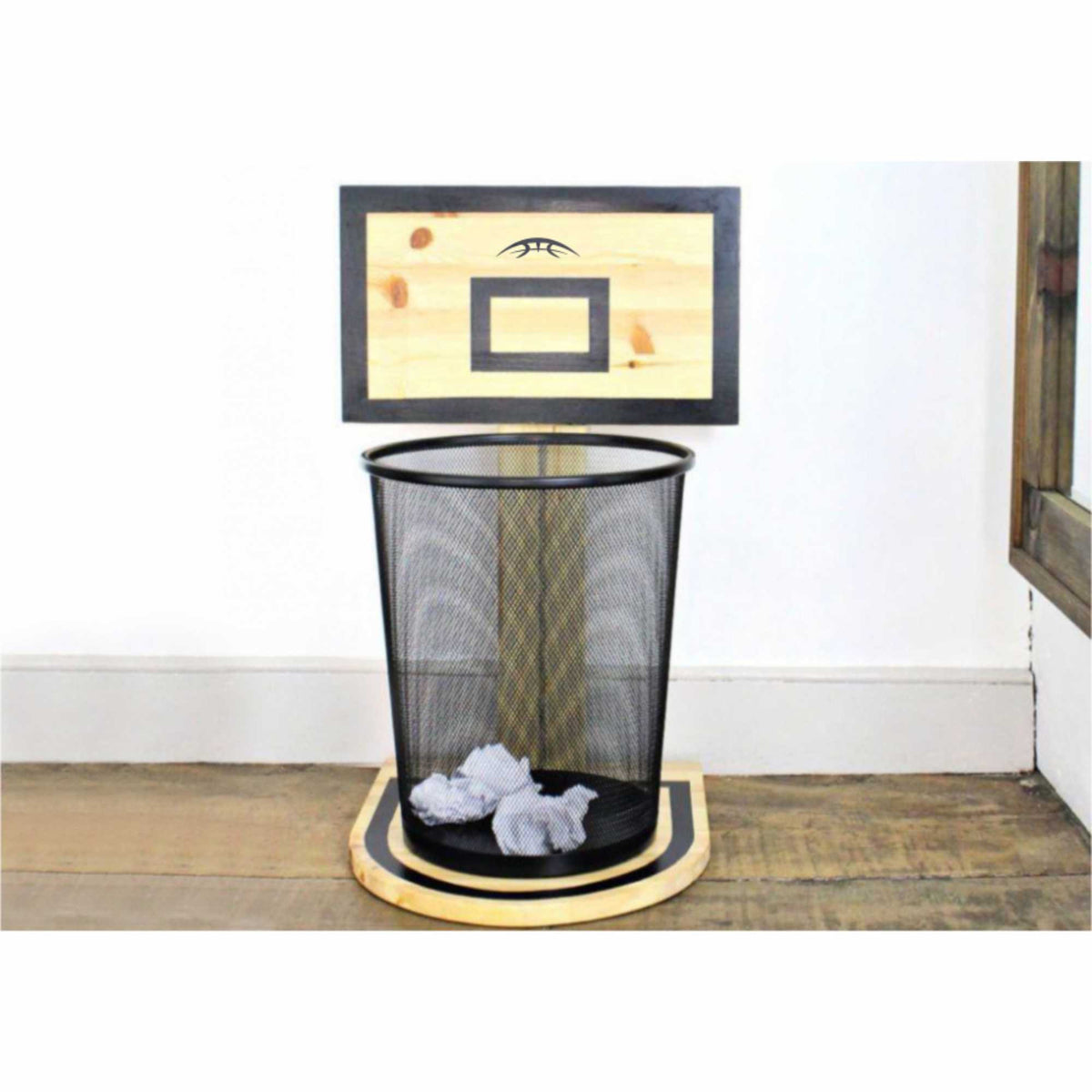 Custom Basketball Trash Can — Made-to-order in California
