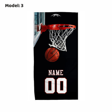 Custom Basketball Towel V1 - Model 3