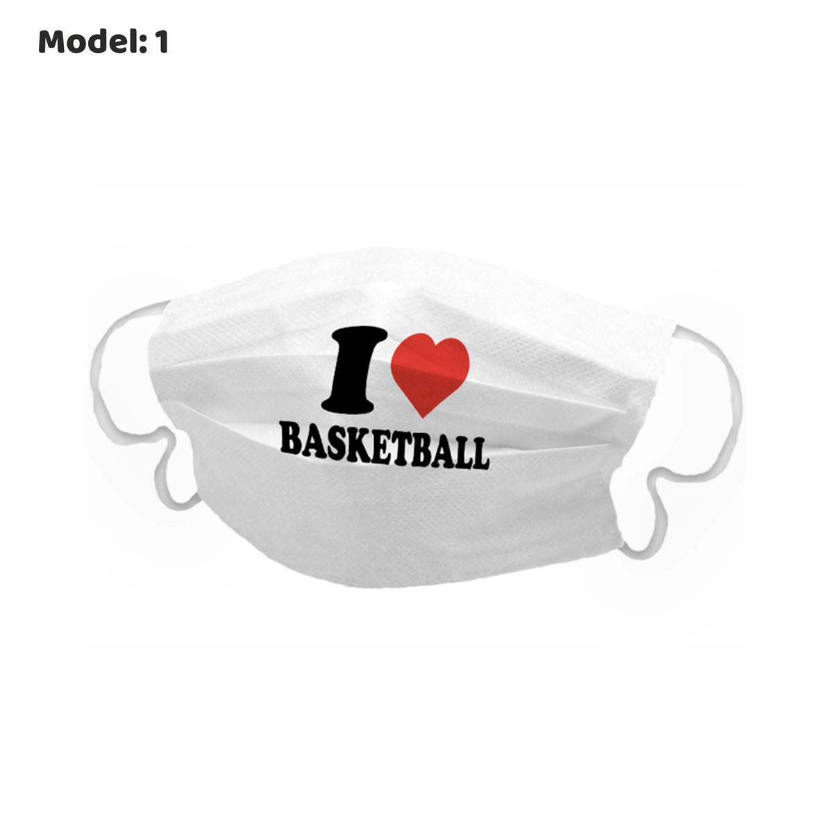 Custom Washable Face Mask — Designed for basketball programs
