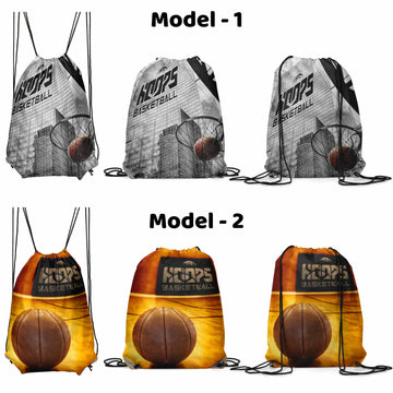 Customize Basketball Cinch Bag 2