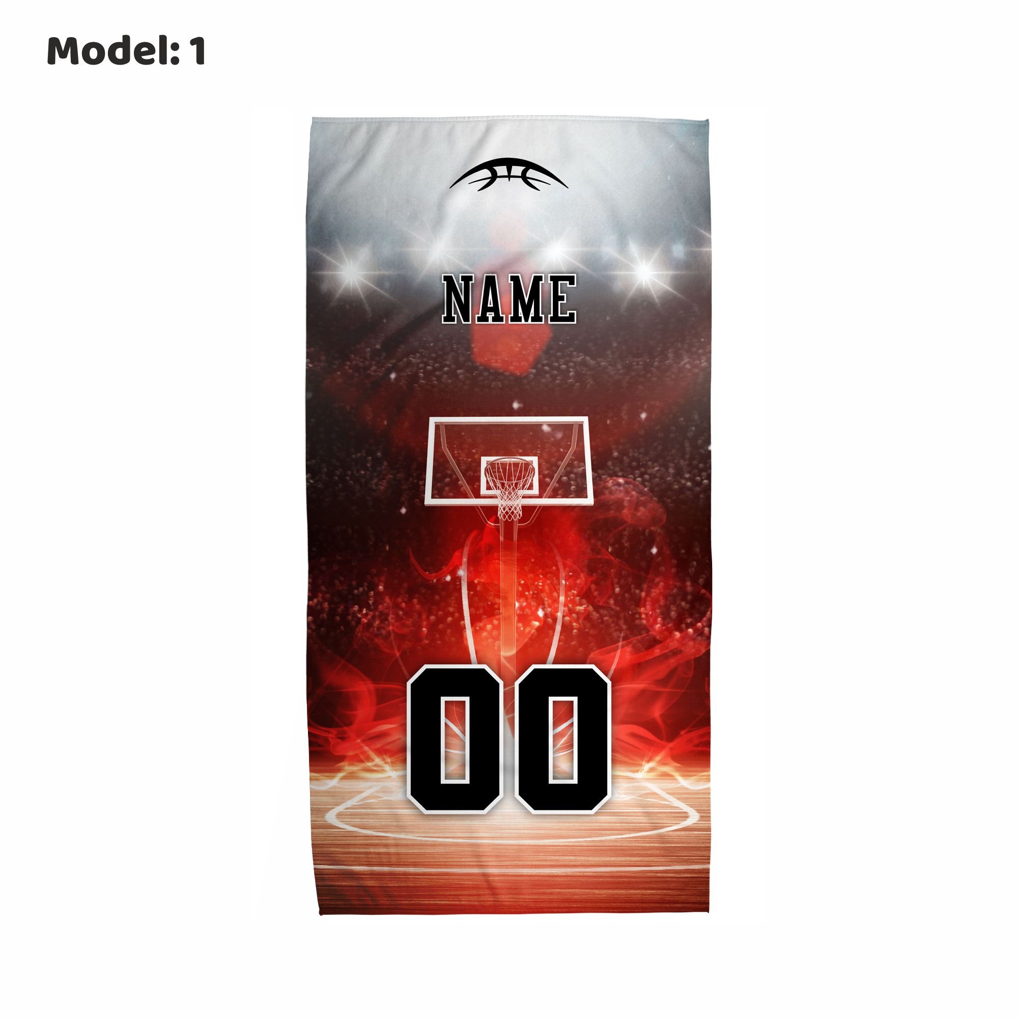 Custom Basketball Towel V1 - Model 1