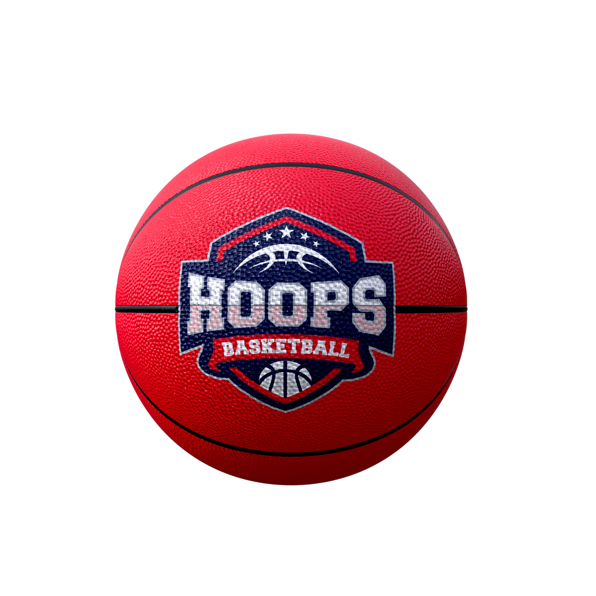 Custom Indoor - Outdoor Basketball - Model 2 (QTY: 100) — Made-to-order in California