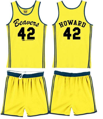 Werewolf #42 Beavers novelty basketball jersey styled as a 2026 Halloween costume
