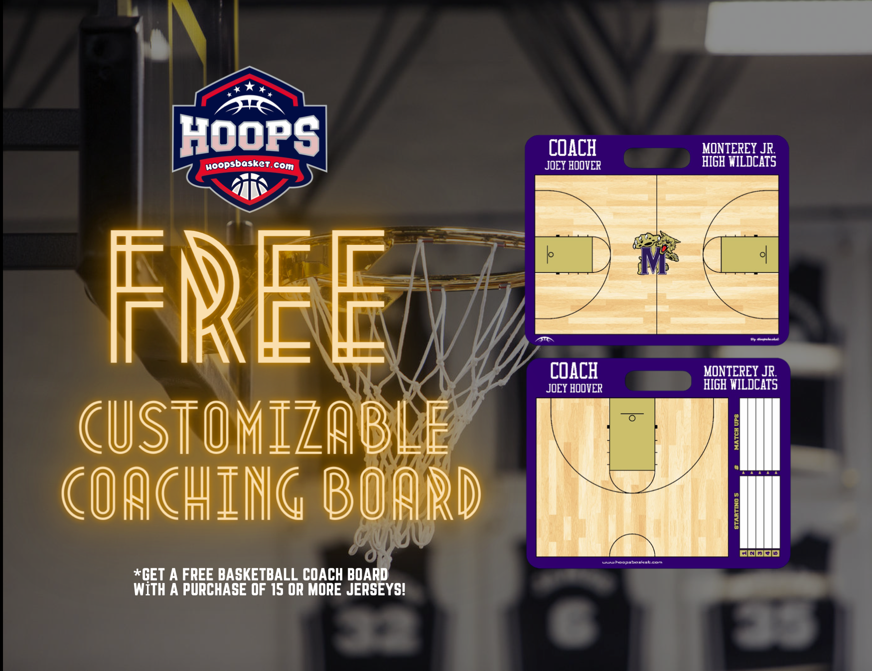 FREE CUSTOMIZABLE COACHING BOARD