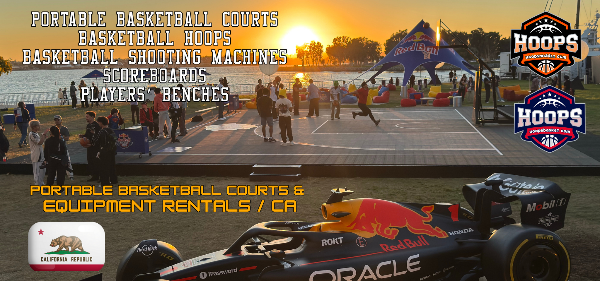 Premium Basketball Equipment &amp; Event Rentals in Southern California