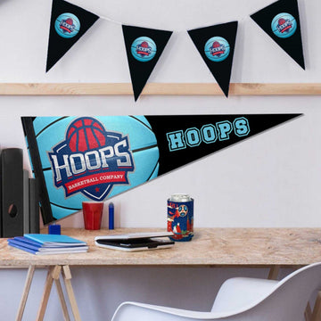 Custom Basketball Pennants