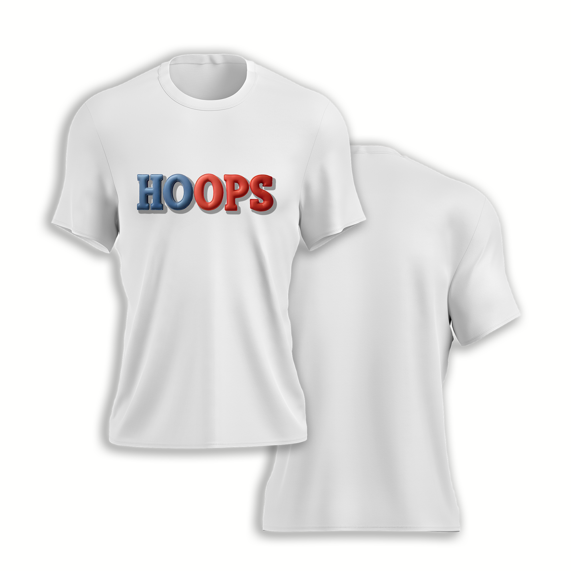3D Basketball HOOPS Graphic Tees-Hoopsbasket.com