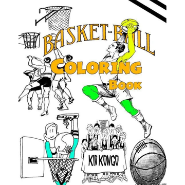 Basketball Coloring Book - Paperback