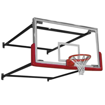 Spalding Basketball Wall-Braced Stationary Backstop