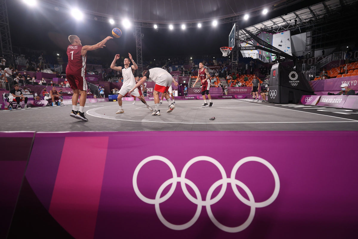 Rental Enlio Official FIBA 3x3 Basketball Court &mdash; Delivered Duty Paid, installed in one day