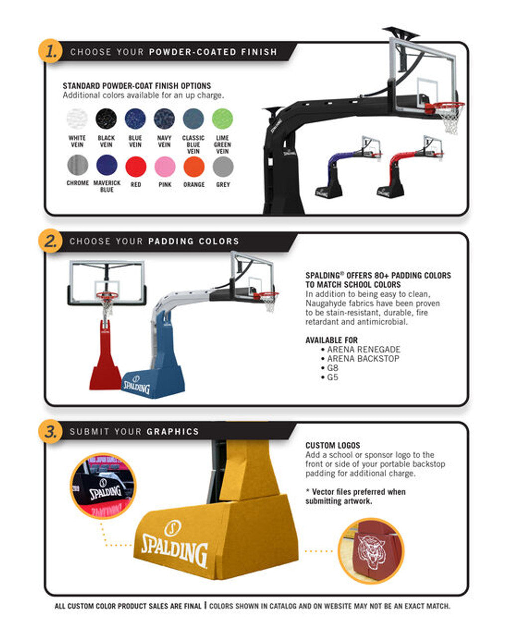 Spalding Arena Renegade 72 Basketball Hoop | Basketball Equipment | Hoopsbasket