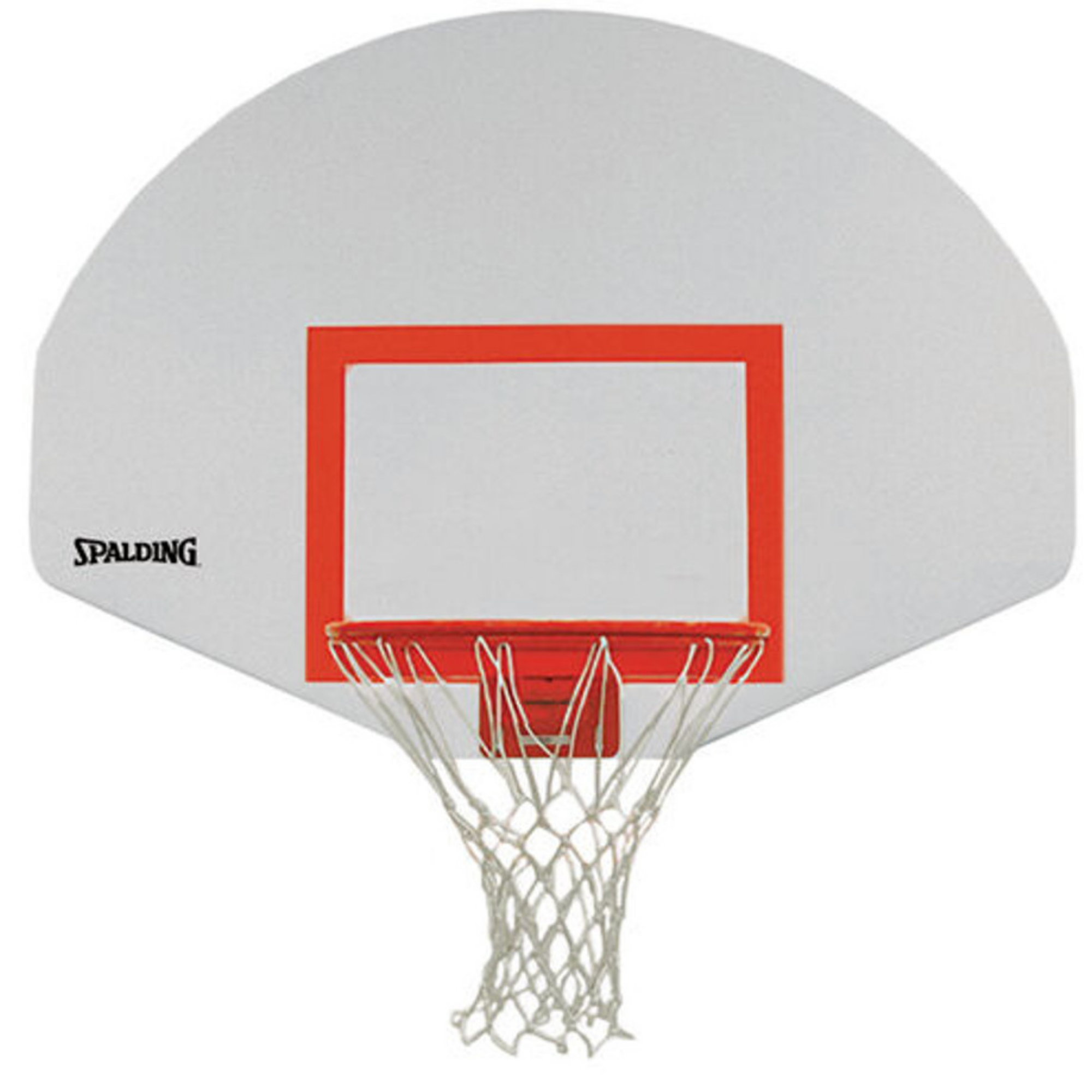 Spalding 54" Steel Front Mount Fan Basketball Backboard