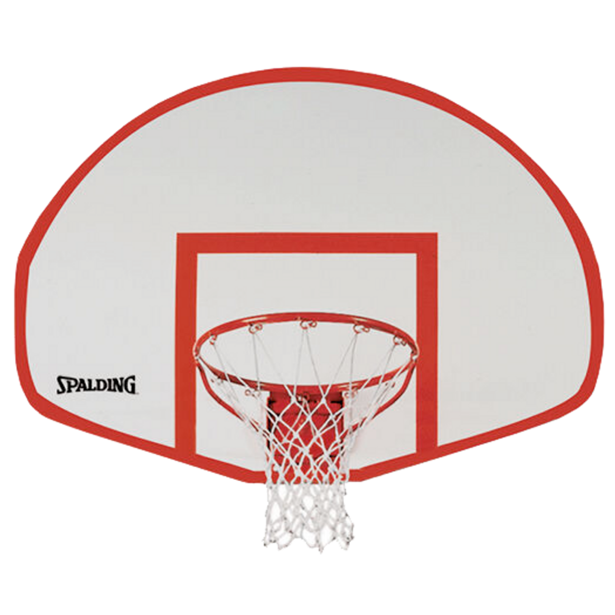 Spalding 54" Fiberglass Fan Basketball Backboard