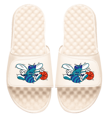 Hornets Cream Slides